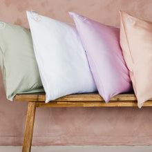 Afbeelding in Gallery-weergave laden, Bamboo Silk Kussensloop Nude Rose