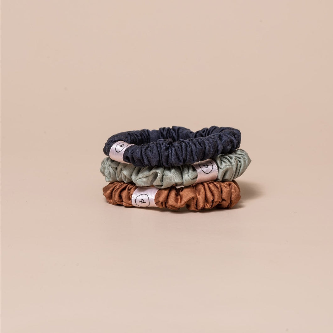 NEW! Bamboo Scrunchie Slim Collection (3st)