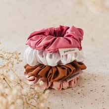 Afbeelding in Gallery-weergave laden, Bamboo Scrunchie Collection (4st)
